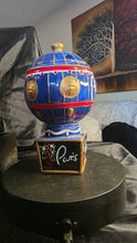 Load image into Gallery viewer, Vintage Paris Las Vegas Hotel Hot Air Balloon Souvenir Ceramic Collectible Drink Cup with Lid by Progressive Specialty Glass Co.
