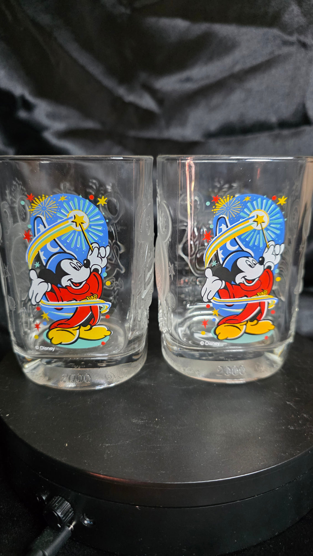 Disney “Sorcerer Mickey” Walt Disney World Millennium Celebration Collector Pair of Glasses (2000)