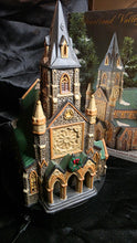 Load image into Gallery viewer, Heartland Valley Village – Illuminated Porcelain Cathedral Church | Hand-Painted Holiday Collectible
