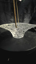 Load image into Gallery viewer, Avon Vintage Clear Pressed Glass Basket with Gold Metal Handle
