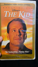 Load image into Gallery viewer, The Kid (VHS, 2000) - Walt Disney Pictures Exclusive Video Bonus Edition, Starring Bruce Willis and Spencer Breslin
