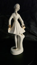 Load image into Gallery viewer, Vintage Victorian-Style Porcelain Gentleman Figurine with Gold Trim – Aristocratic Elegance, c. Mid-Century Japan
