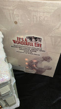Load image into Gallery viewer, “It’s a Wonderful Life” Illuminated Bedford Falls Trust &amp; Savings Bank – Enesco Holiday Village Collectible
