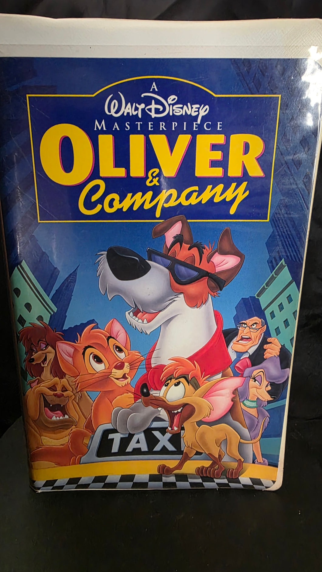 Oliver & Company VHS (1996) Vintage – Walt Disney Masterpiece Collection & Classic Animated Musical