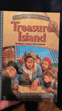Load image into Gallery viewer, Treasure Island, Treasury of Illustrated Classics, Vintage Hardcover by Robert Louis Stevenson
