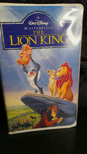 Load image into Gallery viewer, Vintage Walt Disney’s The Lion King (1994) VHS – Masterpiece Collection Classic Animated Film &amp; Rare Collector’s Edition
