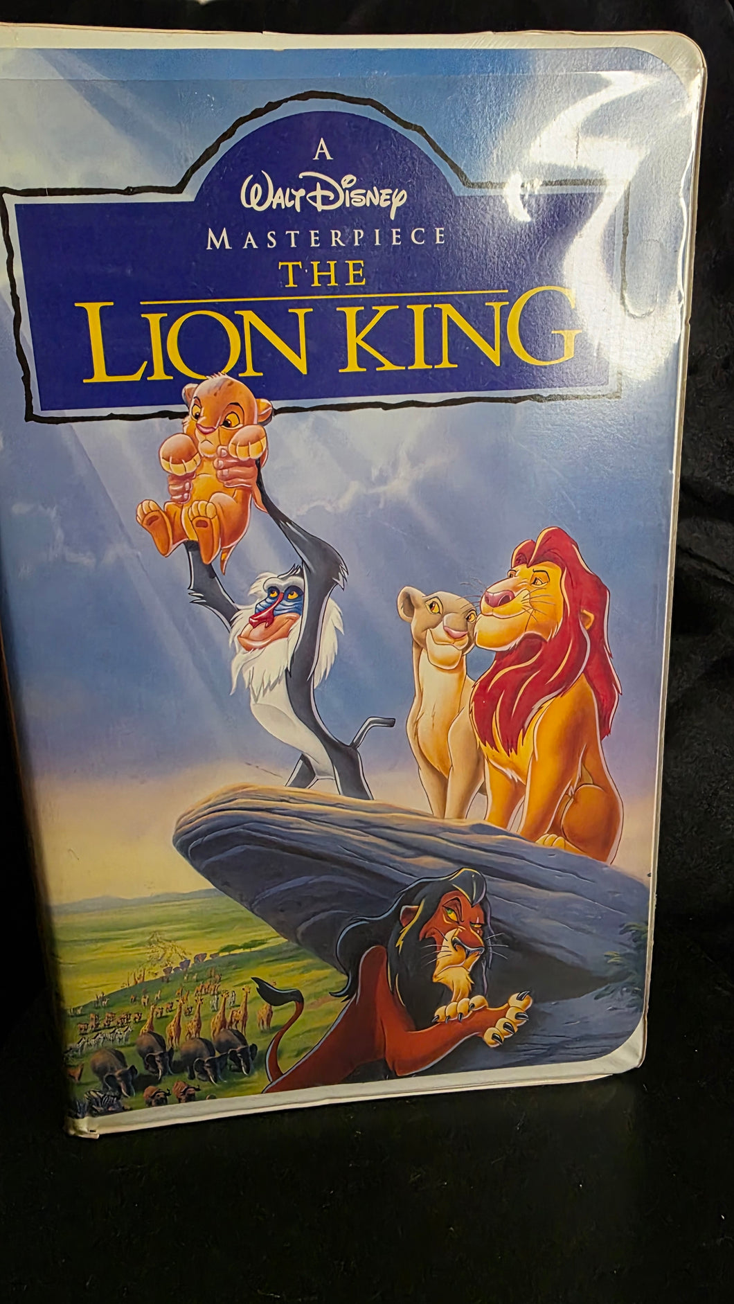 Vintage Walt Disney’s The Lion King (1994) VHS – Masterpiece Collection Classic Animated Film & Rare Collector’s Edition