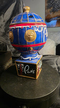 Load image into Gallery viewer, Vintage Paris Las Vegas Hotel Hot Air Balloon Souvenir Ceramic Collectible Drink Cup with Lid by Progressive Specialty Glass Co.
