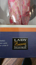 Charger l&#39;image dans la galerie, Lady Brianna Collector Edition Porcelain Doll – Red Sequin Lace Gown with Stand &amp; Original Box (New in Box)
