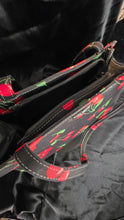 将图片加载到图库查看器，Kate Spade New York “Cherry Lane” Canvas Tote – Black with Red Cherry Print (Brand New)
