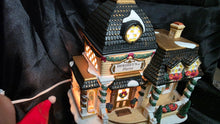 Load image into Gallery viewer, 2001 Hershey’s Holiday Village – Illuminated “Hershey’s Florist” Porcelain Christmas House (Limited Edition)

