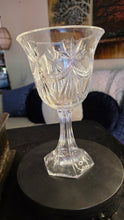 Load image into Gallery viewer, Vintage Shannon Crystal by Godinger Dublin 24% Lead Crystal Large Compote Vase | Elegant Pedestal Bowl
