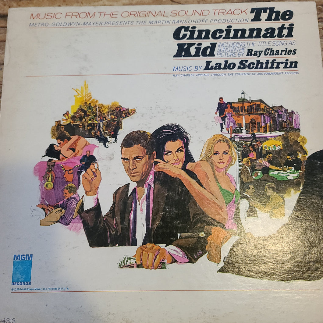 The Cincinnati Kid ft Ray Charles Original Soundtrack Vinyl