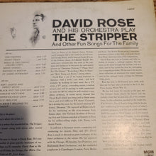 将图片加载到图库查看器，David Rose Plays The Stripper
