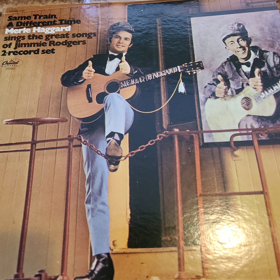 Merle Haggard Same Train A Different Time Original Vinyl