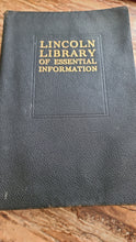 गैलरी व्यूवर में इमेज लोड करें, Lincoln Library of Essential Information

