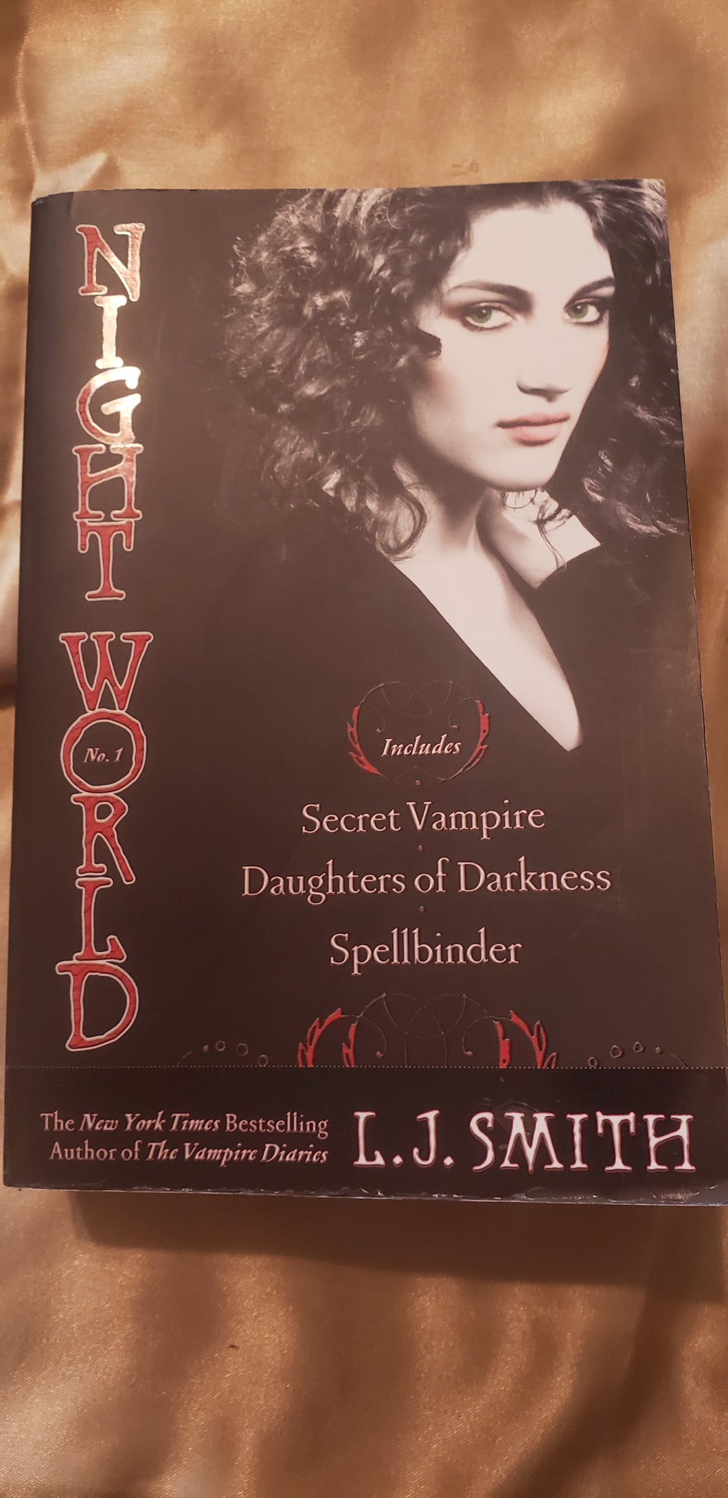 Night World No. 1 by L.J. Smith includes Secret Vampire, Daughters of Darkness and Spellbinder