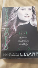 गैलरी व्यूवर में इमेज लोड करें, Night World No. 3 by L.J. Smith includes Huntress, Black Dawn, and Witchlight
