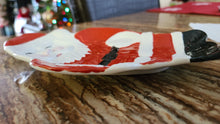 Load image into Gallery viewer, Rare Vintage Santa Dish Hand Painted in Italy by Bresolin
