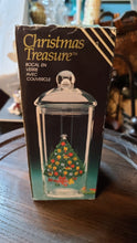Load image into Gallery viewer, Christmas Tree Glass Jar Vintage
