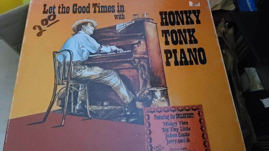 Let the Good Times in with Honky Tonk Piano 5 Redord Set