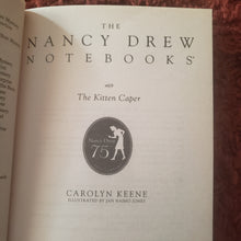 将图片加载到图库查看器，Nancy Drew Notebooks #69 The Kitten Caper
