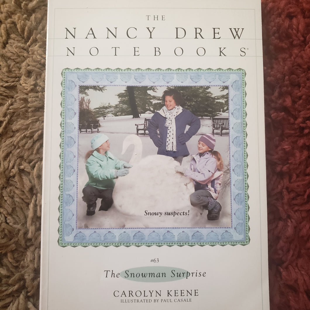 Nancy Drew Notebooks #63 The Snowman Surprise