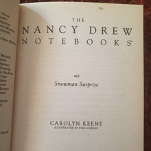 गैलरी व्यूवर में इमेज लोड करें, Nancy Drew Notebooks #63 The Snowman Surprise
