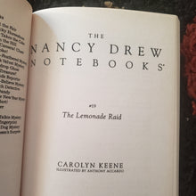Load image into Gallery viewer, Nancy Drew Notebooks #19 The Lemonade Raid
