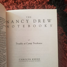 Load image into Gallery viewer, The Nancy Drew Notebooks #7 Trouble at Camp Treehouse
