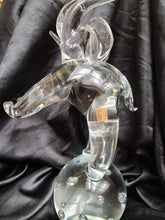 将图片加载到图库查看器，Vintage Zanetti Murano Glass Elephant Sculpture16&quot; high10.9 lbs Good condition, no cracks or chips
