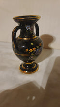 Cargar imagen en el visor de la galería, Vintage Handmade Vase from Rhodes By Kinoy in 24k Gold
