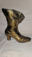 Load image into Gallery viewer, Brass Boot Flower Vase Vintage Home Decor
