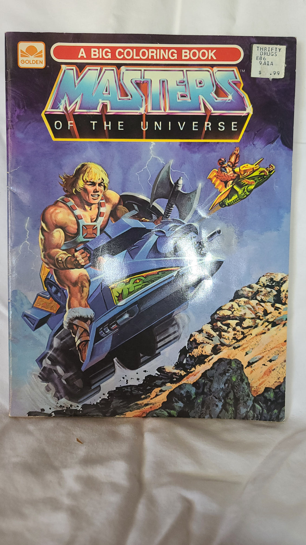 Masters of the Universe A Coloring Book 1982