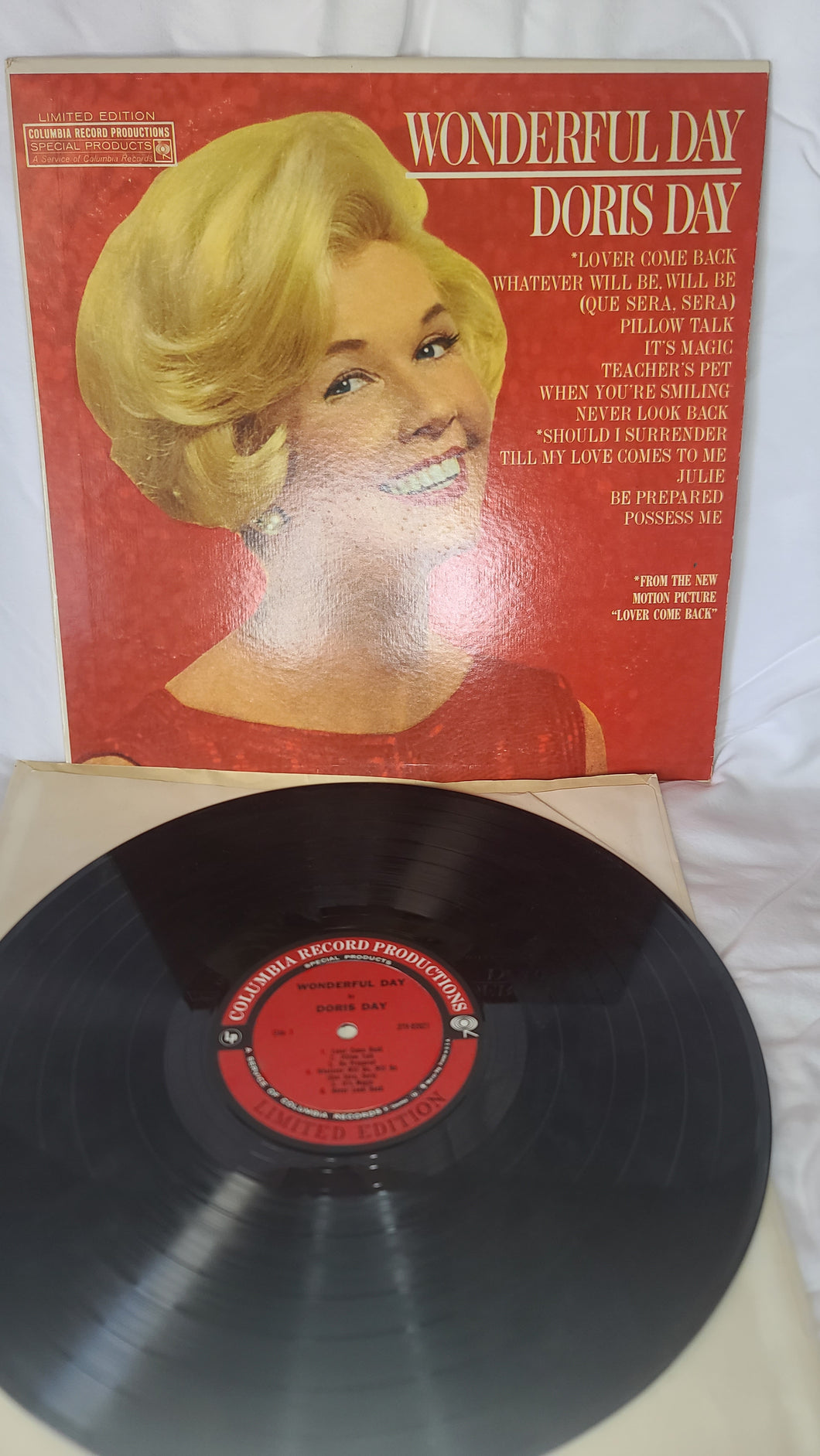 Wonderful Day Doris Day Limited Edition Vinyl Record