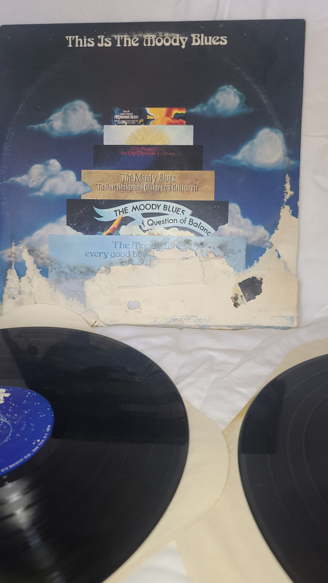 This Is The Moody Blues 2 Vinyl Record Set 1974