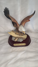 Load image into Gallery viewer, Westminster Collection Porcelain Eagle Figurine 7in
