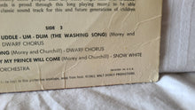 Cargar imagen en el visor de la galería, Walt Disney&#39;s Snow White And The Seven Dwarfs Original 1963 Vinyl Record
