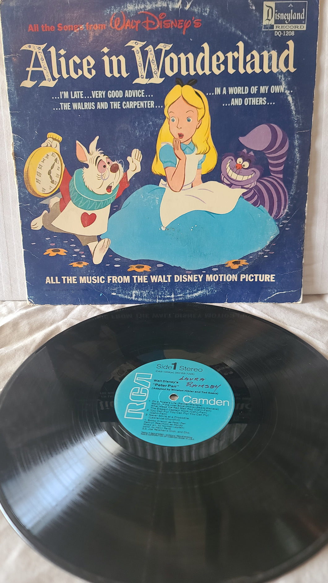 Alice In Wonderland Original 1963 Vinyl Record Good Condition