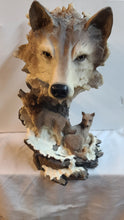 将图片加载到图库查看器，Wolf Figurine Home Decor
