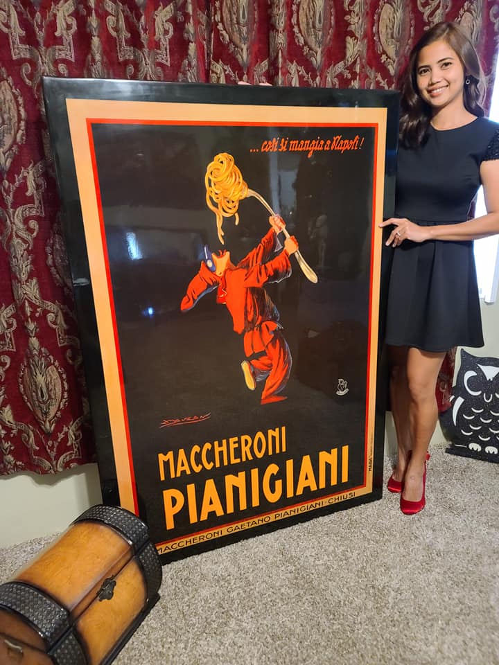 Maccheroni Pianigiani by Achille Luciano 41x58