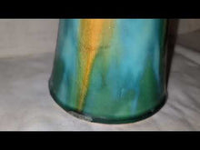 Cargar y reproducir el video en el visor de la galería, Ceramic Candlestick Sculpture 14 Inches
