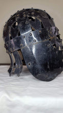 将图片加载到图库查看器，Metal Medieval Valsgarde Helmet Armor Mask
