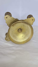 Load image into Gallery viewer, Vintage Solid Brass Candleholder Made in India
