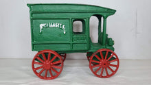 将图片加载到图库查看器，Vintage Cast Iron McCallaster Wagon 1907
